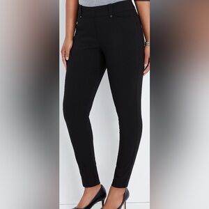 Maurices Pull On Bengaline Skinny Ankle Pant